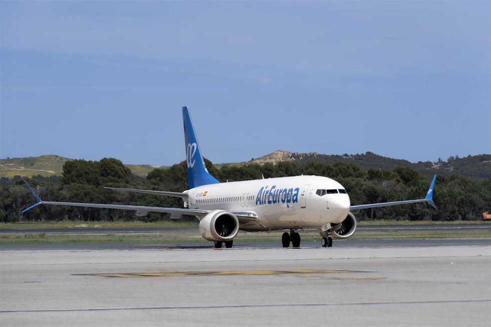 Archivo - Avión de Air Europa.