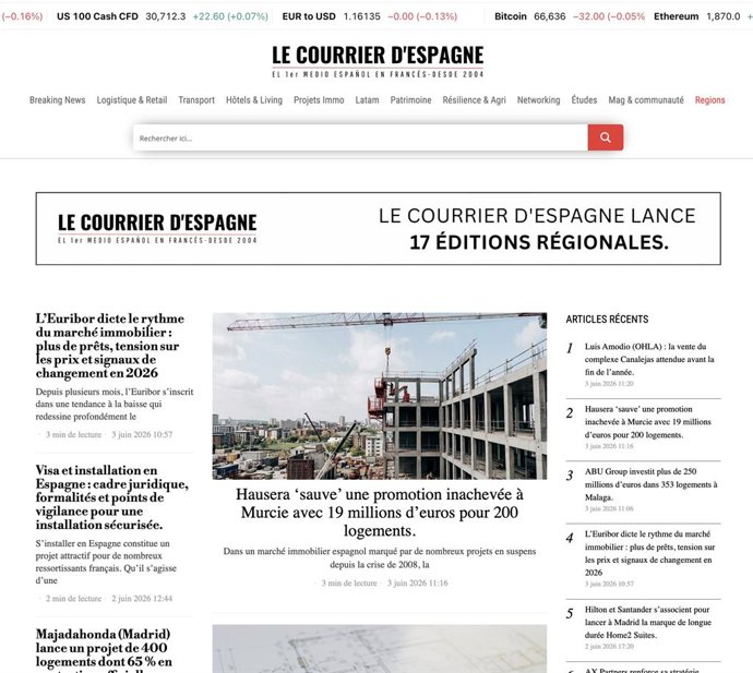 Nueva version de lecourrier.es
