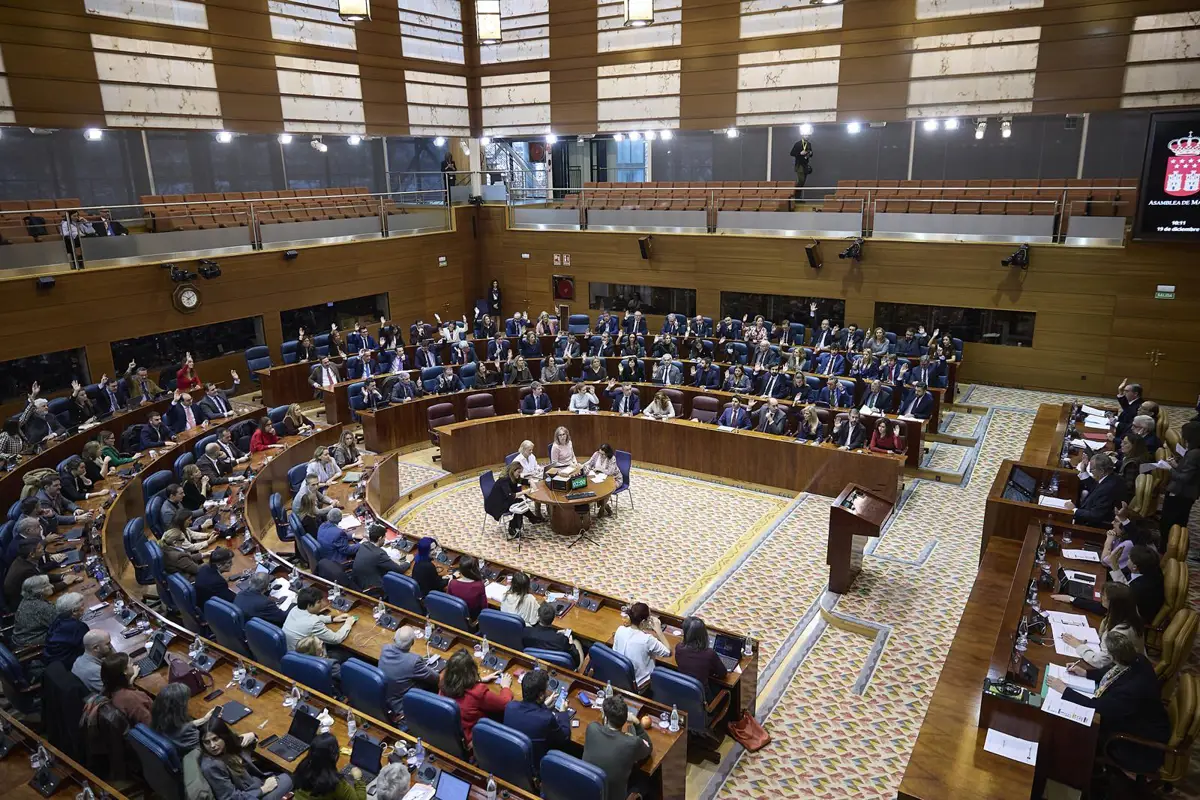 Hemiciclo de la Asamblea de Madrid