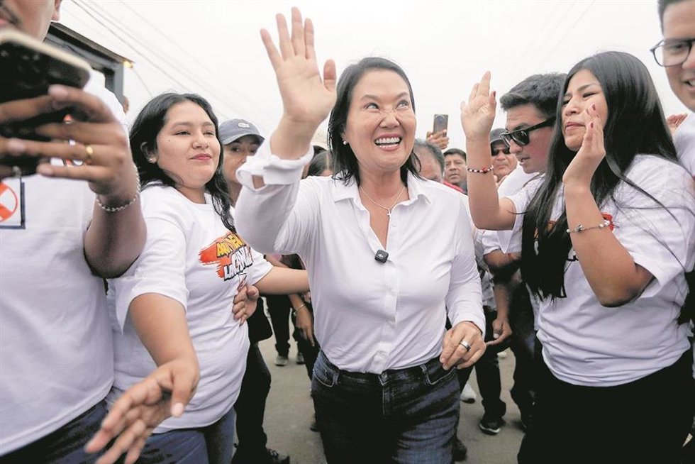 Keiko Fujimori.
