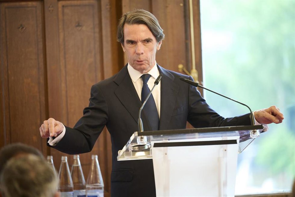 José María Aznar en Bilbao