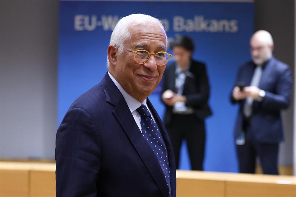 Archivo - El presidente del Consejo Europeo, António Costa, en la última cumbre UE-Balcanes, celebrada en Bruselas el 17 de diciembre de 2025