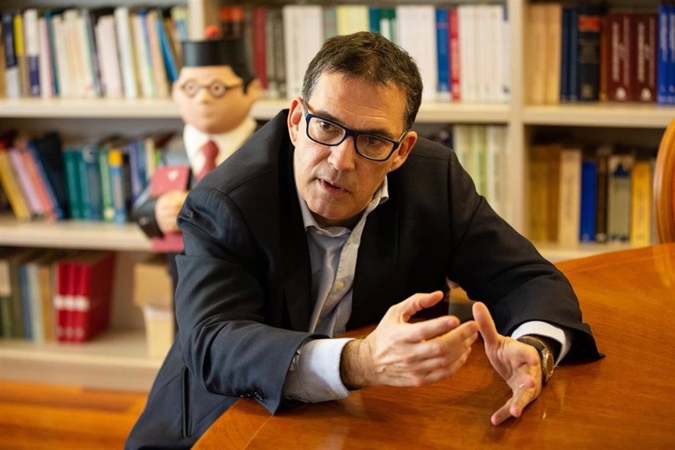Archivo - El abogado de Carles Puigdemont y candidato de Junts per Catalunya por Girona, Jaume Alonso-Cuevillas