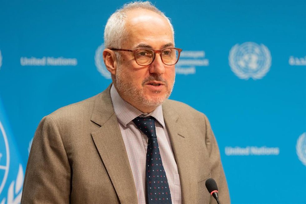 Archivo - Stéphane Dujarric, portavoz del secretario general de la ONU