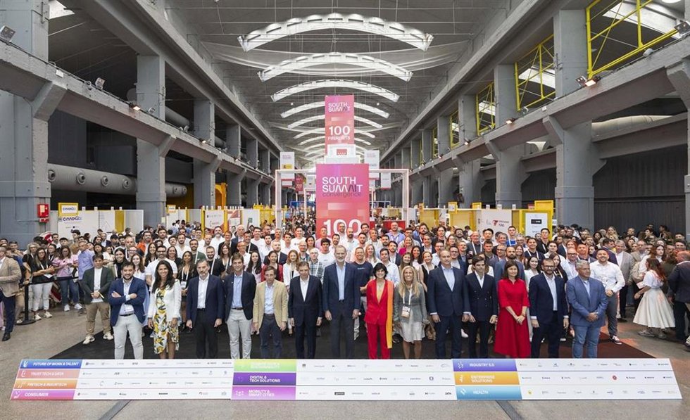 El Rey Felipe VI visita South Summit Madrid 2026.