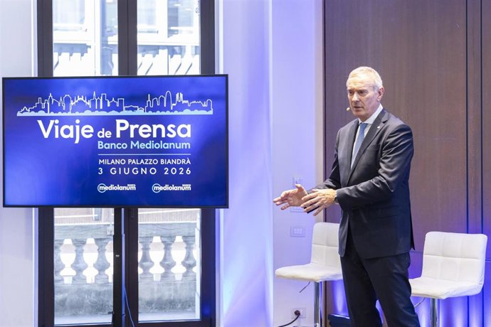 El consejero delegado de Banco Mediolanum, Luca Bosisio.