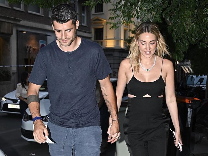 Álvaro Morata y Alice Campello, más felices que nunca tras su reconciliación