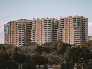 Archivo - Edificio de viviendas.
