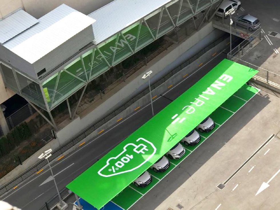 Enaire redujo 13.300 toneladas de CO2 en 2025 con una gestión de vuelos récord.