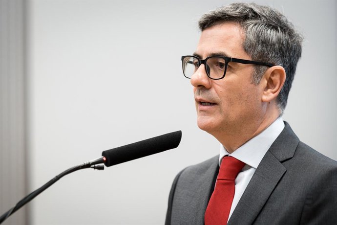 Archivo - El ministro de Presidencia, Justicia y Relaciones con las Cortes, Félix Bolaños