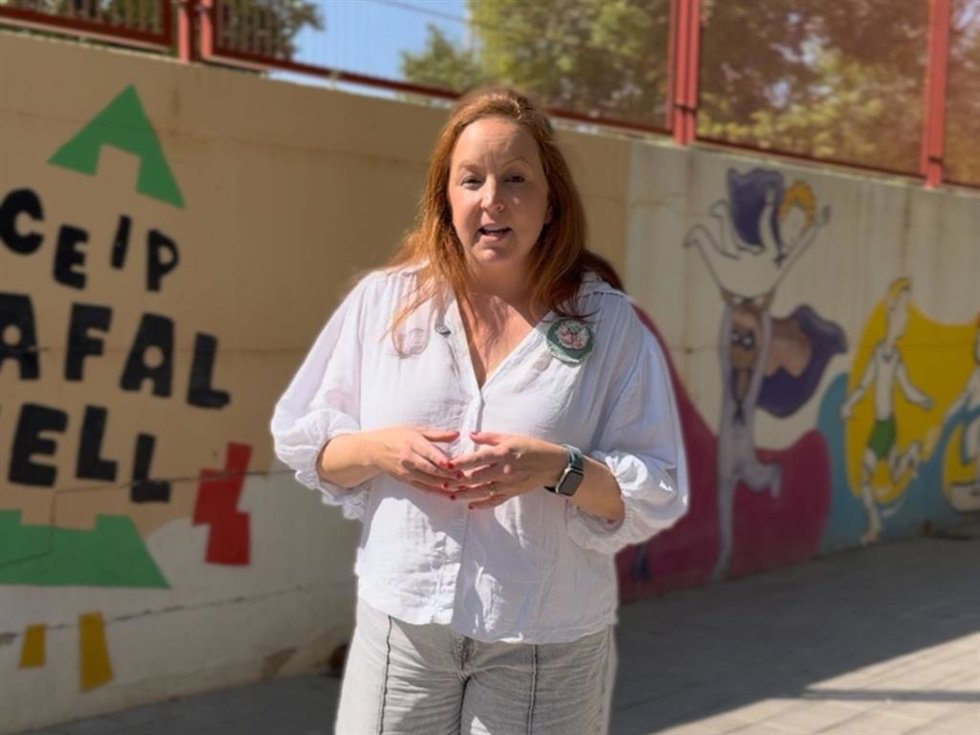 La regidora socialista en el Ayuntamiento de Palma Silvana González.