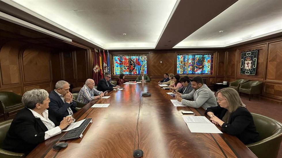 Junta de Gobierno Local del Ayuntamiento de León celebrada este viernes.
