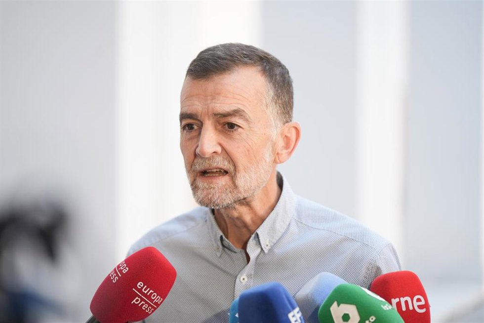 El coordinador general de Izquierda Unida y diputado electo de Por Andalucía en el Parlamento andaluz, Antonio Maíllo, este viernes en Sevilla
