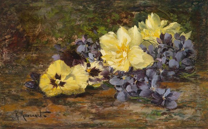 El Museo de Bellas Artes de València recibe tres obras del pintor valenciano Ricardo Manzanet donadas por la familia del artista