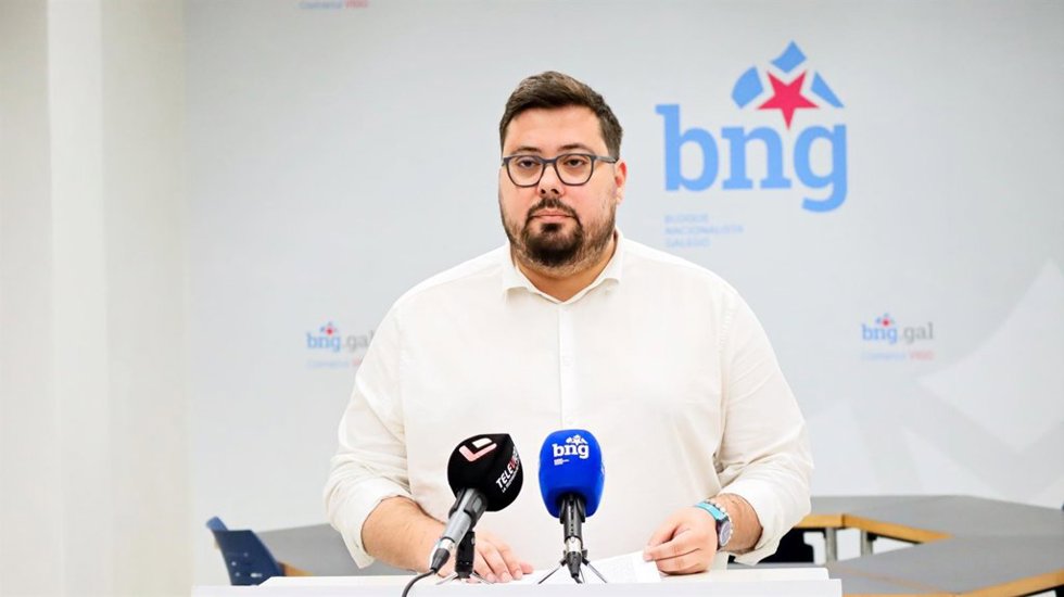 El Portavoz Del BNG En Vigo, Xabier Pérez Igrexas.