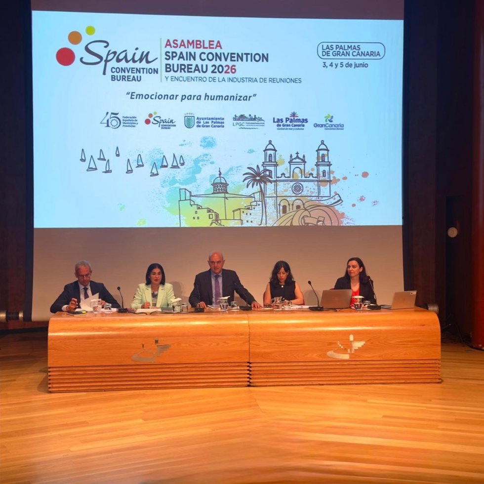 Asamblea de Spain Convention Bureau celebrada en el Auditorio Alfredo Kraus de Las Palmas de Gran Canaria