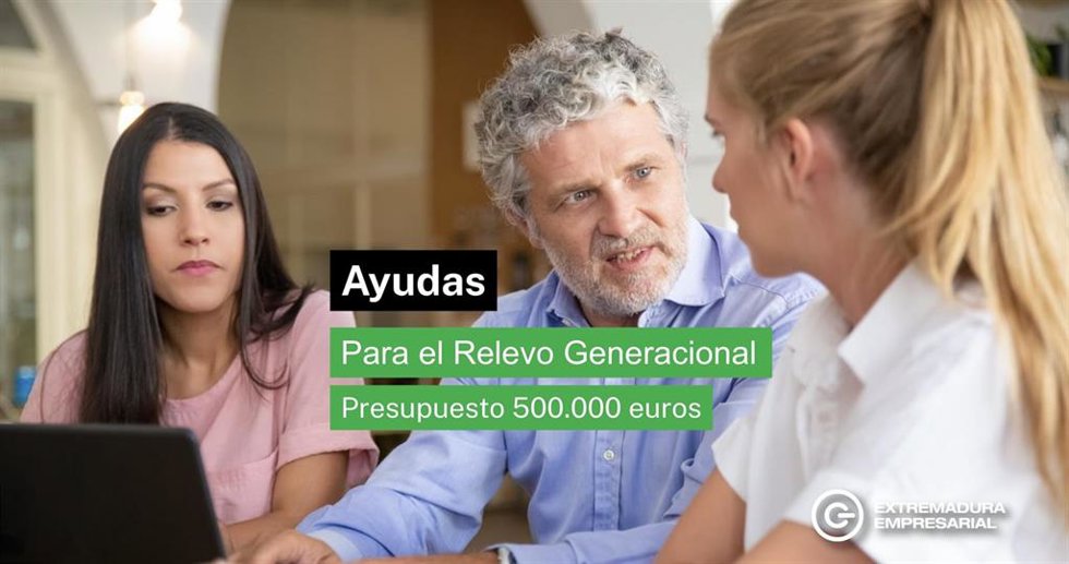 Ayudas de la Junta de Extremadura para el relevo generacional en empresas familiares