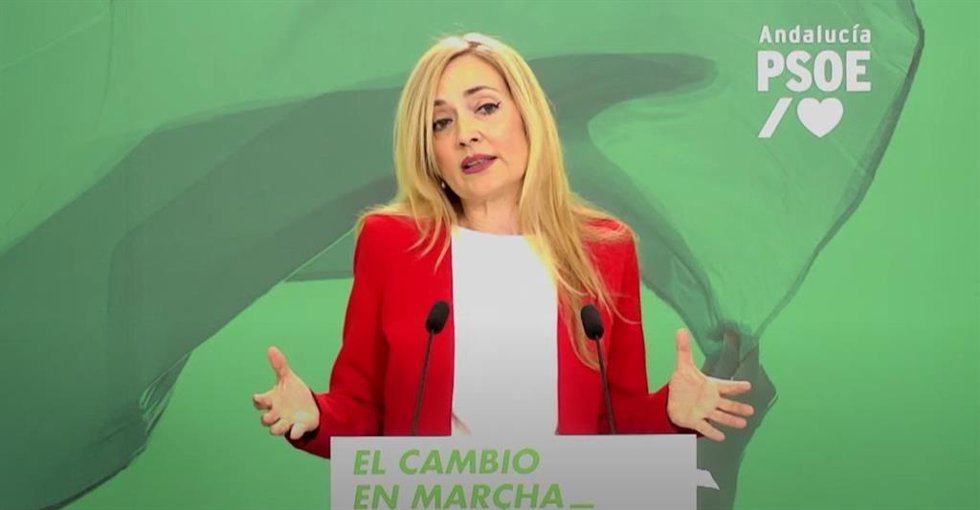 Archivo - La secretaria de Empleo del PSOE-A, Carmen Castilla (Fotografía de Archivo)