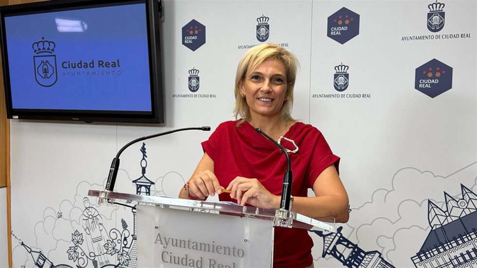 La concejala de Educación de Ciudad Real, María José Escobedo.