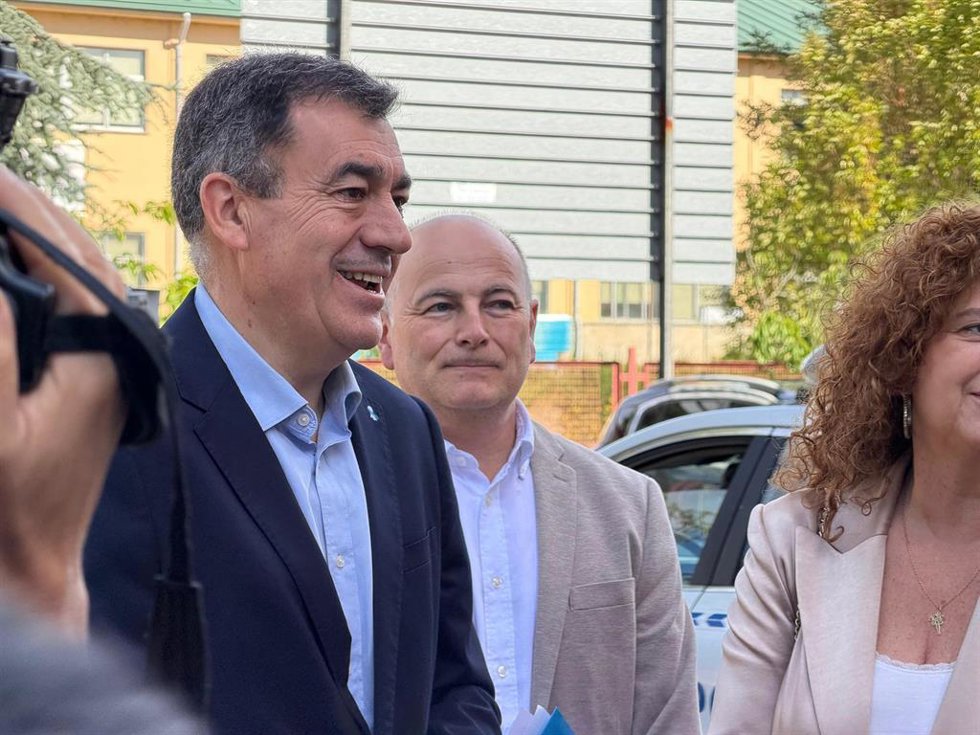Imagen de Román Rodríguez este viernes en Vigo.