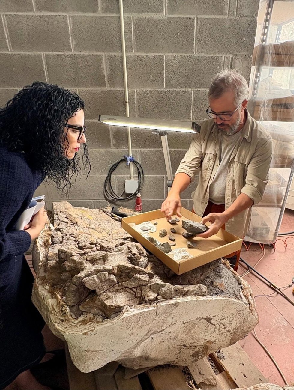 La consejera de Cultura, Vanessa Gutiérrez en el MUJA.