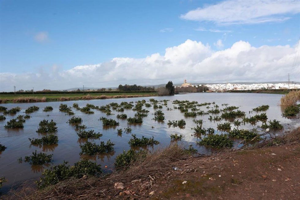 Imagen de archivo de las inundaciones provocadas por las borrascas.