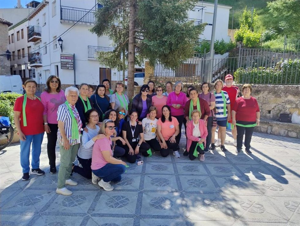 Participantes en una de las actividades de 'Mayo por la salud'.