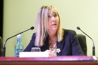 La presidenta del Tribunal Supremo y del Consejo General de Poder Judicial (CGPJ), Isabel Perelló, durante la clausura de las Jornadas Jurídicas de Sarria, a 5 de junio de 2026, en Sarria, Lugo, Galicia (España).