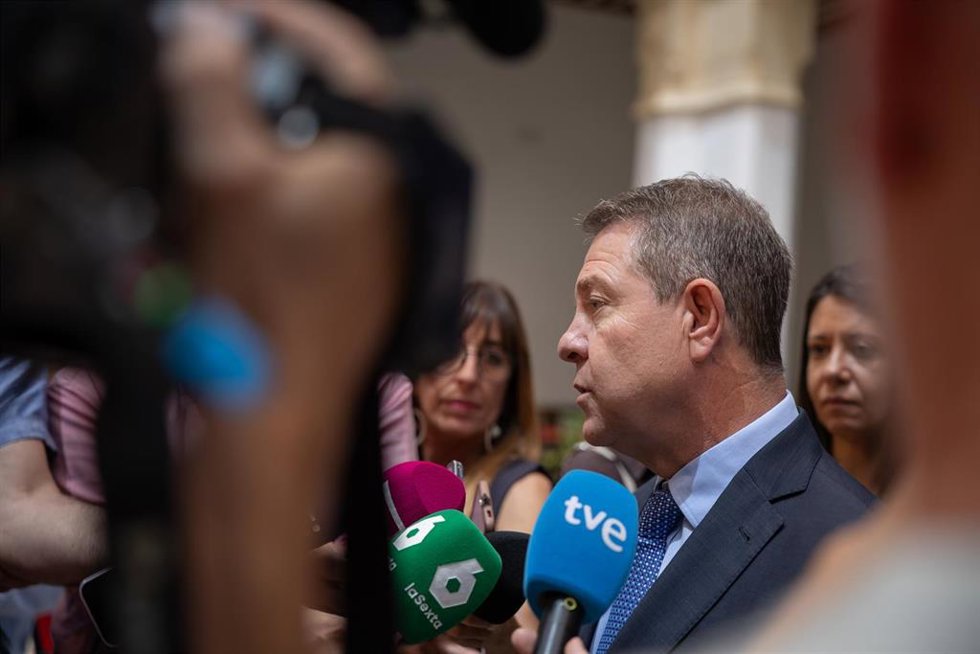 El jefe del Gobierno regional, Emiliano García-Page