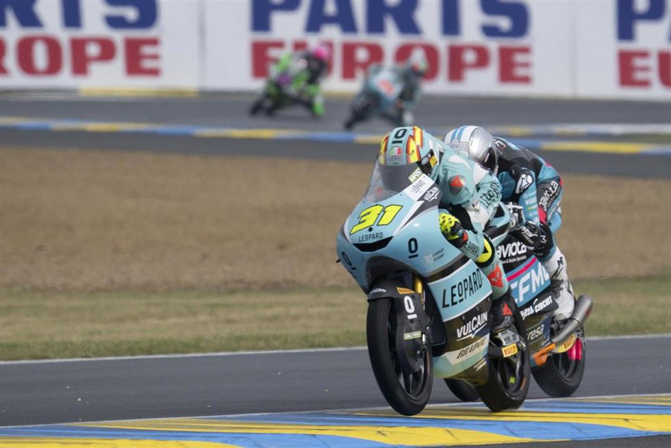 Adrián Fernández en el Gran Premio de Francia