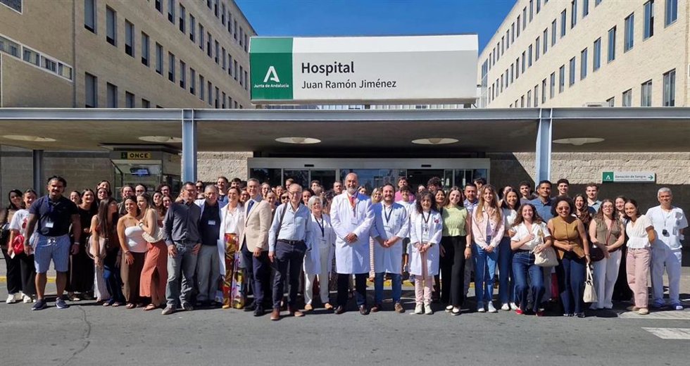 Bienvenida a los nuesvos residentes de los centros sanitarios de Huelva.