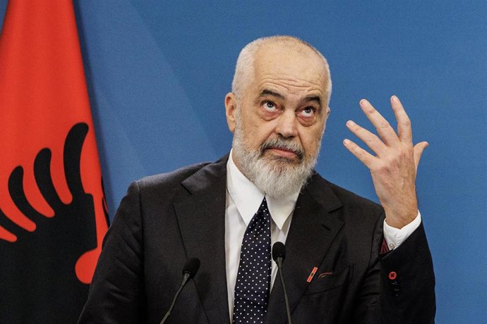 Archivo - El primer ministro de Albania, Edi Rama