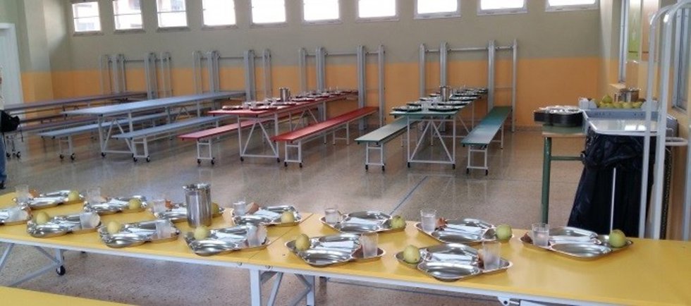 Archivo - Un comedor escolar de la Comunidad. 