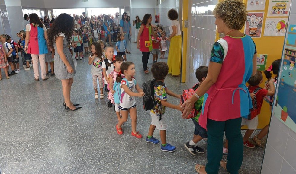 Escolares de Educación Infantil.