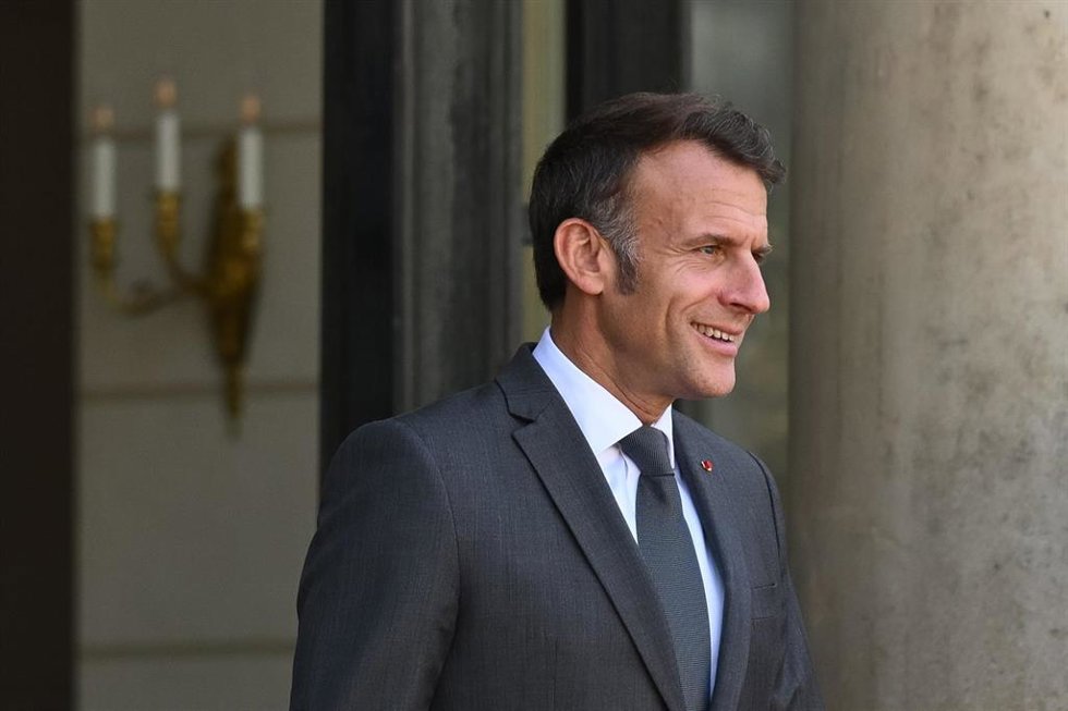 El presidente de Francia, Emmanuel Macron