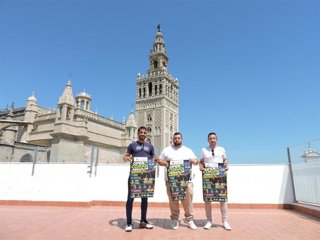 Presentación del primer Open Pádel Fama de Peñaflor en la Casa de la Provincia