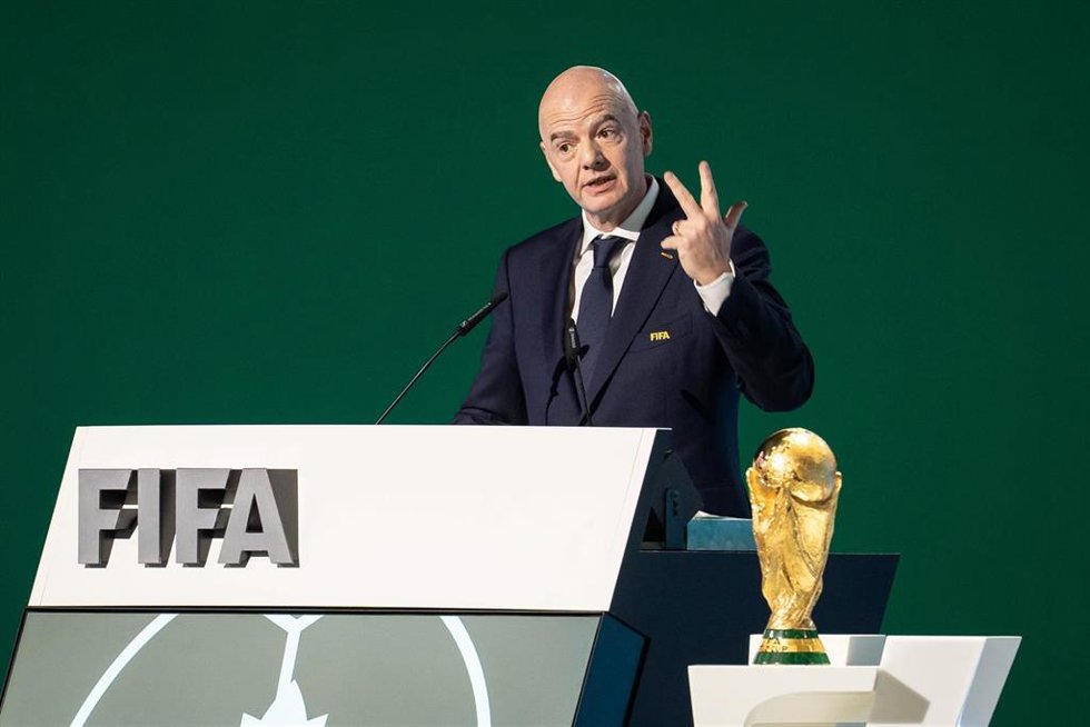 Archivo - El presidente de la FIFA, Gianni Infantino.