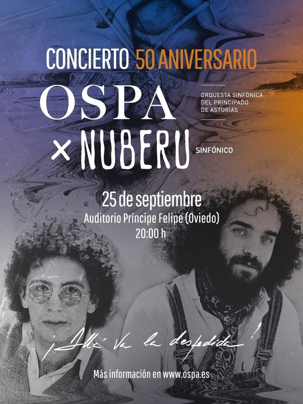 Cartel del concierto