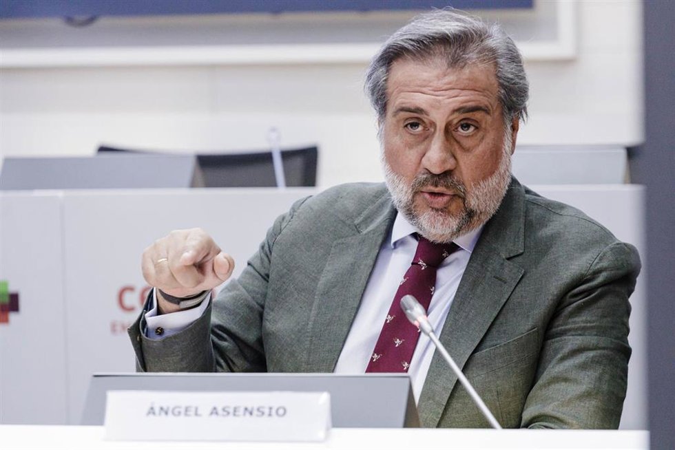 Archivo - El presidente de la Cámara de Comercio de Madrid, Ángel Asensio