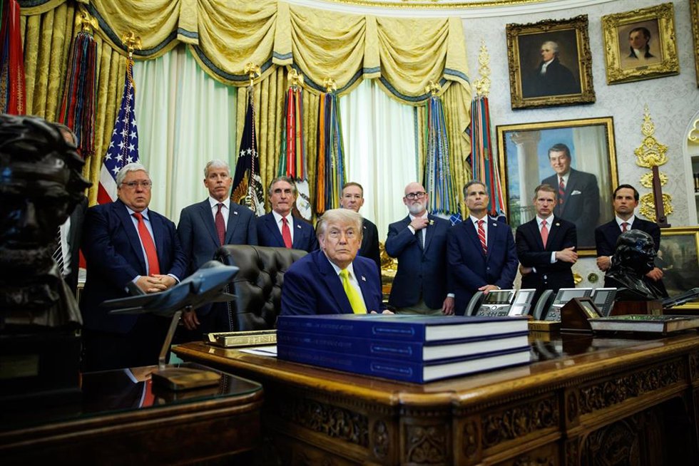 El presidente de Estados Unidos, Donald Trump