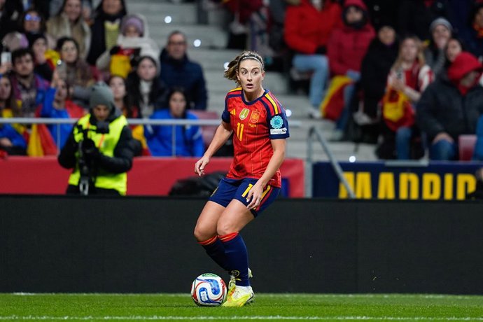 Archivo - Alexia Putellas of Spain in action during the UEFA Women's Nations League 2025 final second leg match between Spain and Germany at Riyadh Air Metropolitano stadium on December 02, 2025 in Madrid, Spain.