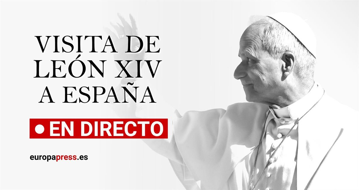Visita del papa a España 2026, en directo: León XIV ya viaja desde Roma con destino a España