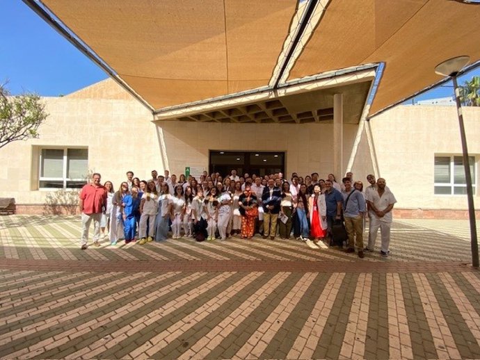Acto de bienvenida de nuevos especialistas internos residentes en el Hospital Universitario Poniente de Almería.