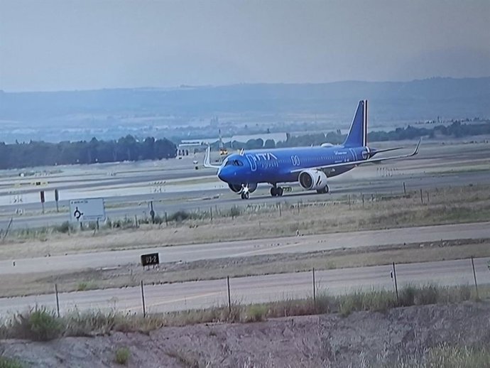 El avión del Papa aterriza en España
