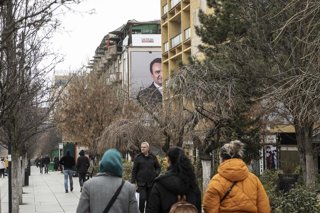 Archivo - Imagen de archivo de la campaña electoral en Kosovo para los comicios del 7 de junio 
