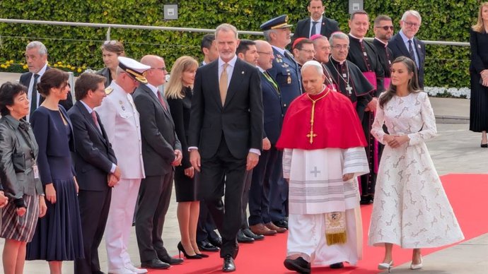 Los Reyes reciben al Papa