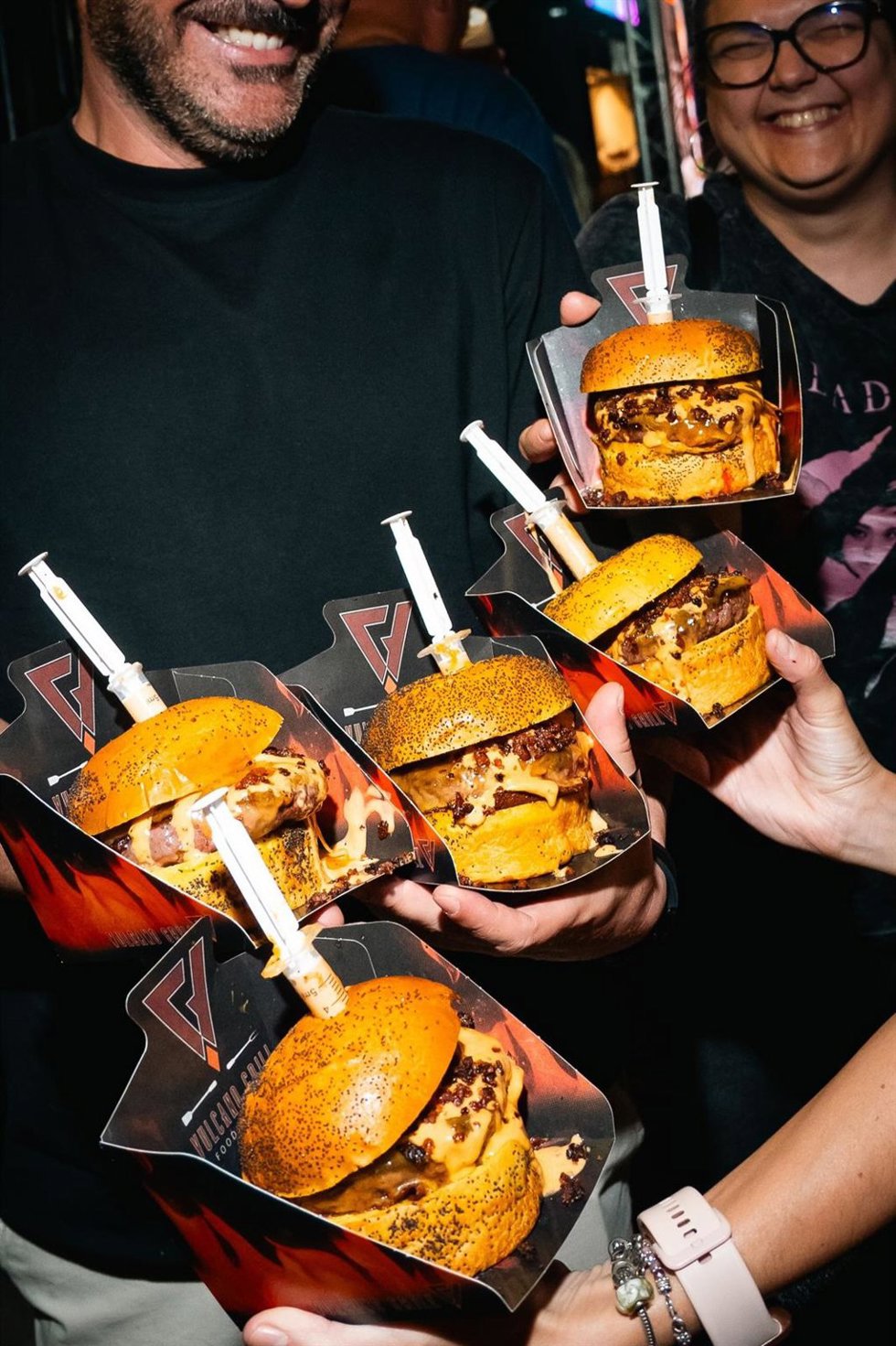 Celebración de un evento de la Burger Cup.