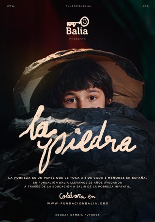 Fundación Balia lanza 'La Piedra' para concienciar sobre la pobreza infantil y hacer "visible lo invisible"