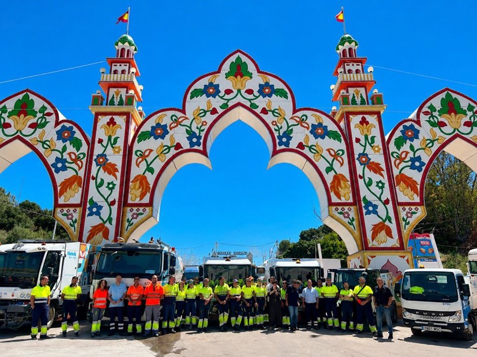 El Ayuntamiento pondrá en marcha un dispositivo especial de limpieza 24 horas para la Feria de San Bernabé que contará con 75 operarios y actuará tanto en el recinto como en el Casco Antiguo