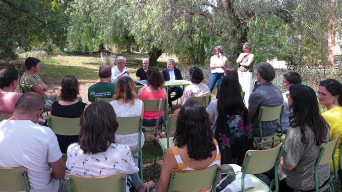 Imagen del curso de formación en el Parc Natural del Montsant